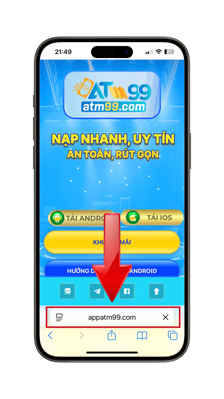 Bước 1: 