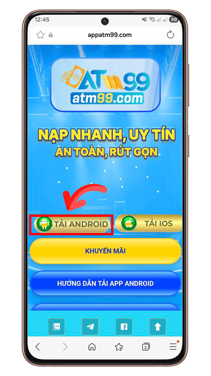 Bước 2: 