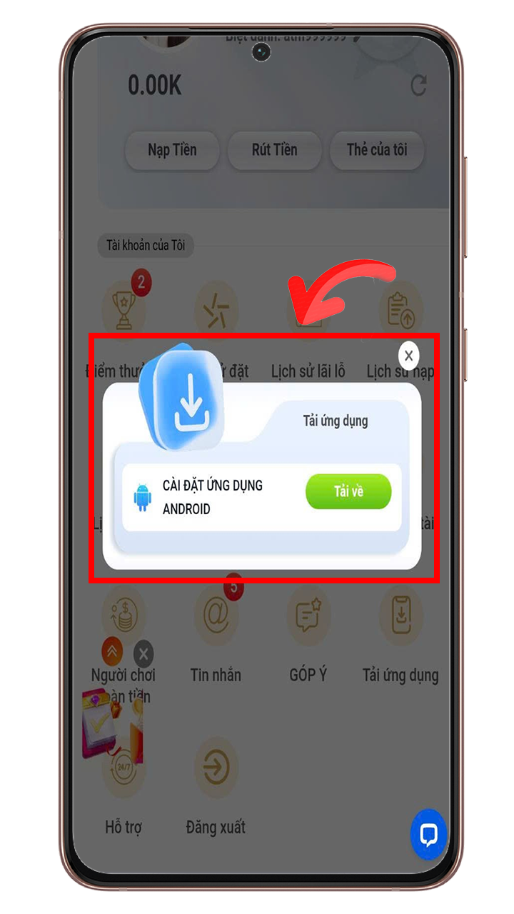 Bước 3: 